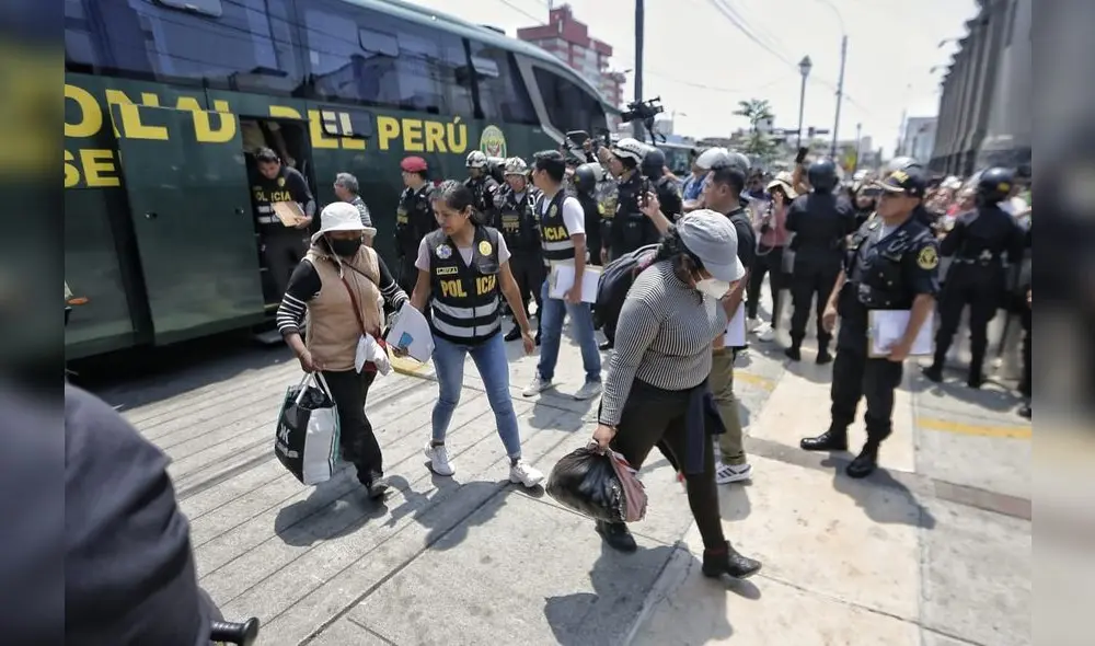 Detenciones en San Marcos. Antonio Melgarejo