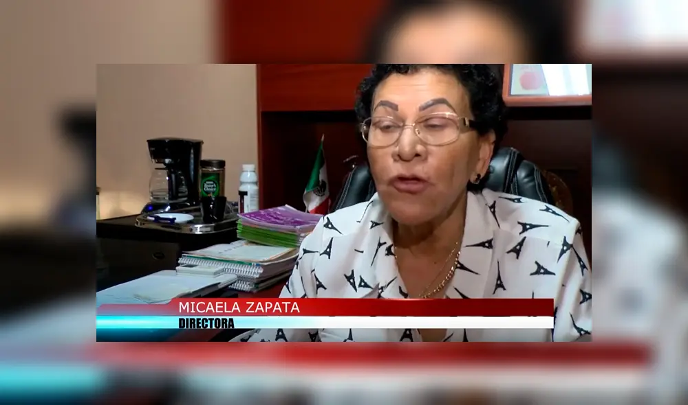 Video es viral en Facebook. El estudiante incumplió el reglamento del colegio y la polémica directora decidió darle un castigo frente a todos los alumnos. Foto: Captura. Video es viral en Facebook. El estudiante incumplió el reglamento del colegio y la polémica directora decidió darle un castigo frente a todos los alumnos. Foto: Captura.