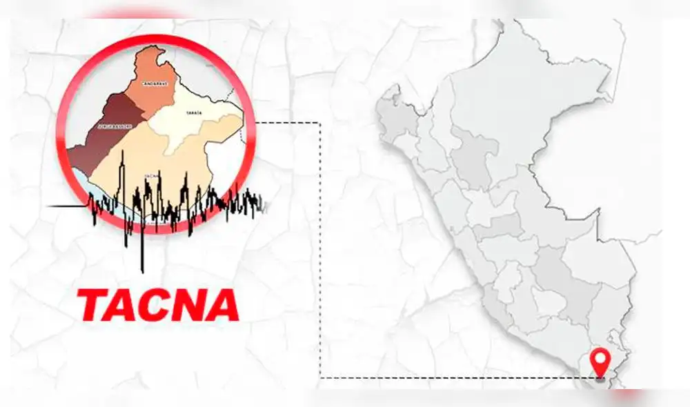 El sismo no produjo daños materiales ni personales.