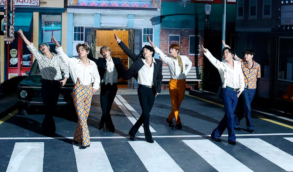 BTS en iHeart Radio Music Festival 2020: los surcoreanos presentaron cuatro canciones. Foto: iHeart