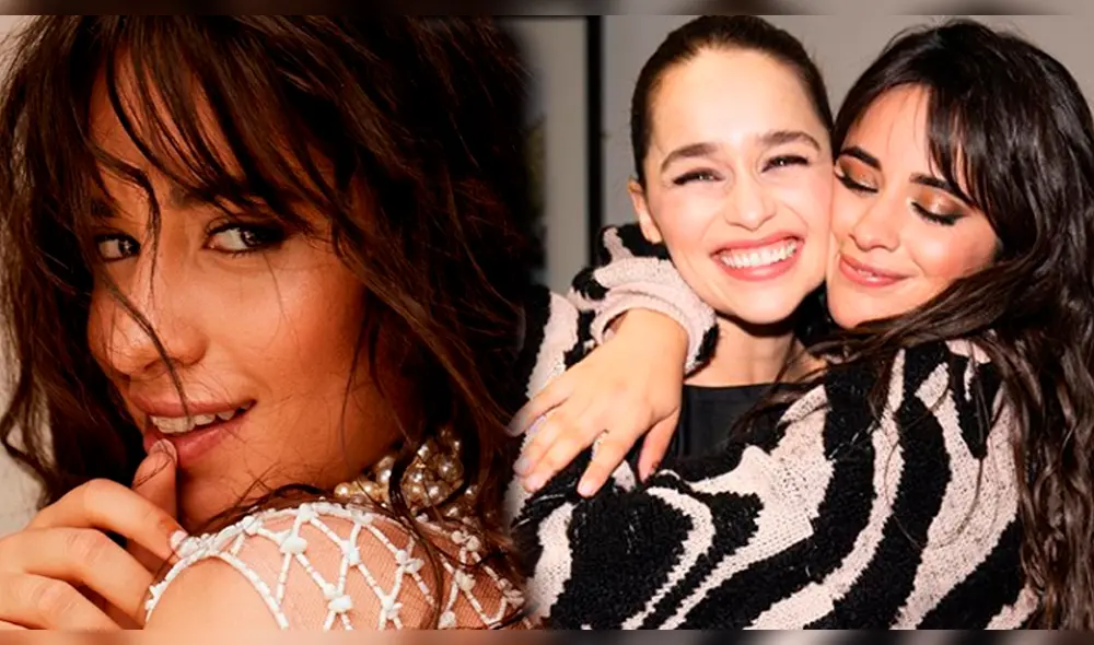 Camilia Cabello le muestra su respeto a Emilia Clarke y se arrodilla ante ella 