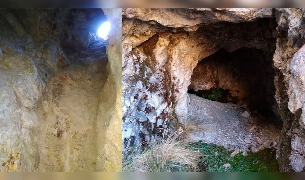 La minería artesanal que se desarrolló por el año 1960 en este lugar, dejó socavones antiguos.