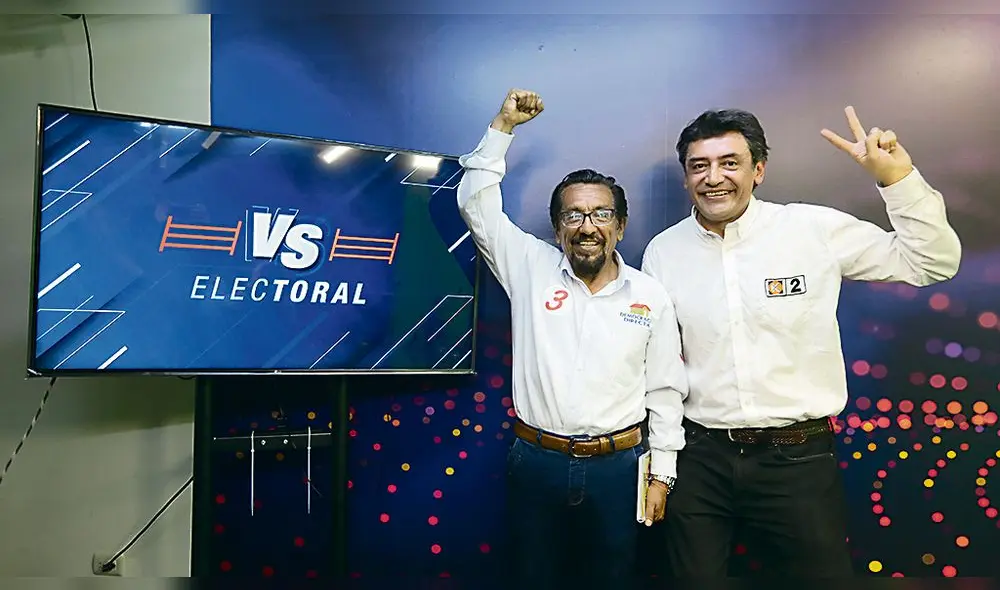 versus electoral. La República convocó a Manrique y Zeballos Gámez para exponer sus ideas.