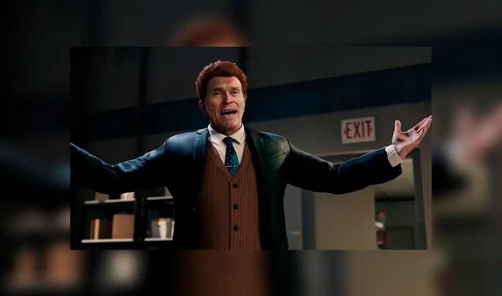 Willen Dafoe como Norman Osborn en Marvel's Spider-Man. Foto: BabyZone.