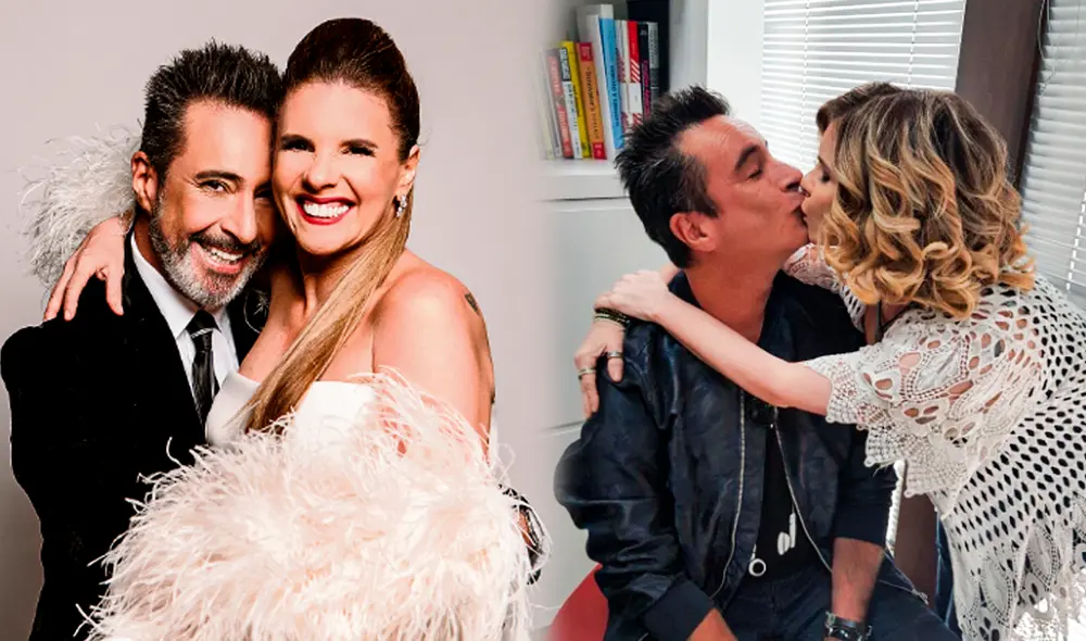 Johanna San Miguel y Carlos Carlín trabajaron juntos en la serie Pataclaun. Foto: composición de Jazmin Ceras/La República/captura/Instagram/@johanna_san_miguel_dammert