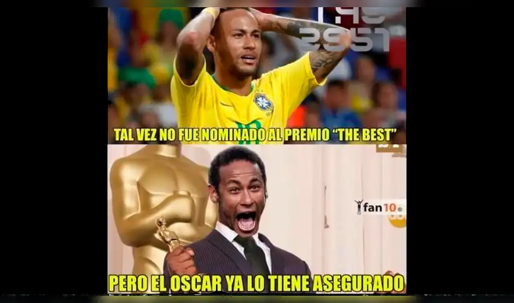 Facebook: los hilarantes memes de los premios The Best 2018 [FOTOS]
