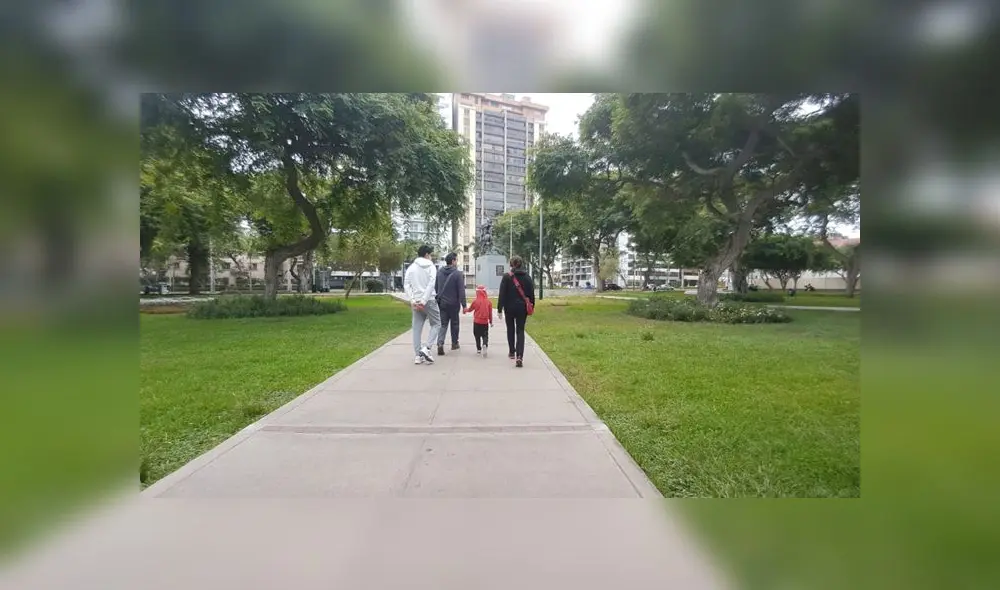 Menores de 14 años circulan por parques en San Isidro. (Foto: Grace Mora / GLR - URPI) Menores de 14 años circulan por parques en San Isidro. (Foto: Grace Mora / GLR - URPI)