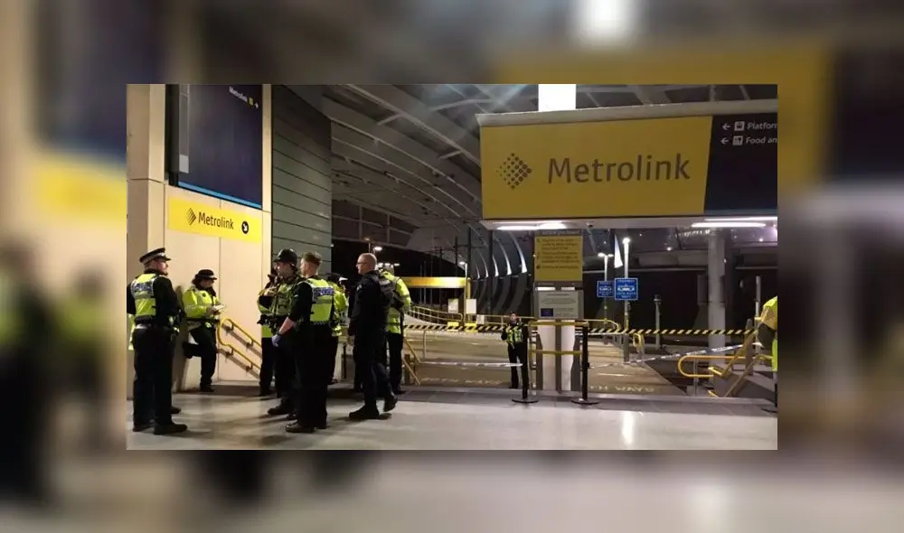 Ataque en Mánchester con cuchillo deja tres heridos en estación de tren