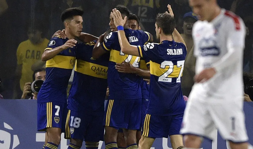 Boca Juniors consiguió su primer triunfo en la Copa Libertadores 2020 a costa de un Independiente Medellín que dio pelea solo en el primer tiempo. Foto: AFP. Boca Juniors consiguió su primer triunfo en la Copa Libertadores 2020 a costa de un Independiente Medellín que dio pelea solo en el primer tiempo. Foto: AFP.