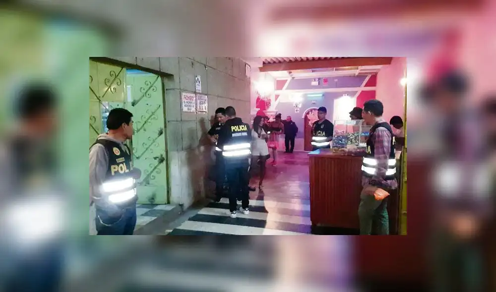 Detienen a cinco sujetos por trata de personas durante operativo en prostíbulo