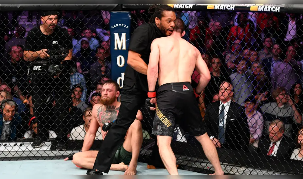 McGregor vs Khabib: Las impactantes imágenes que dejó la pelea de la UFC