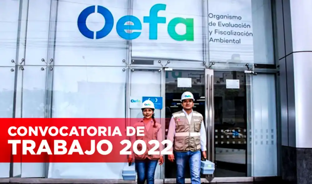 OEFA anunció una nueva convocatoria laboral para profesionales de distintas carreras. Foto: composición de Jazmín Ceras/Perú Energía
