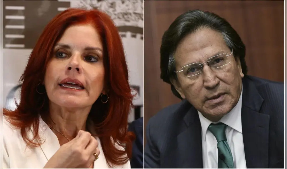 Mercedes Aráoz y Alejandro Toledo