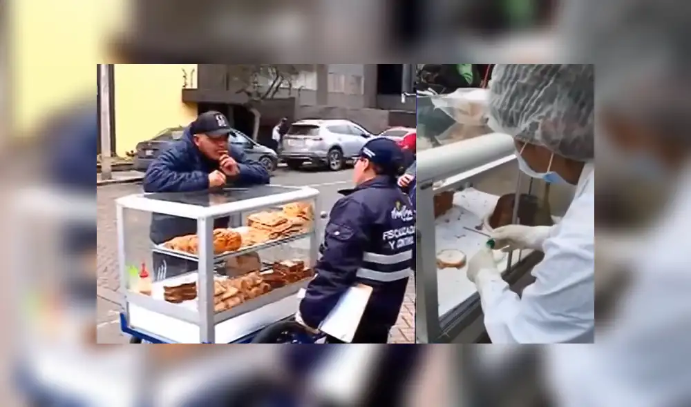 La comuna dispuso el retiro del comercio ambulatorio de panaderías en el distrito. Foto: Captura Latina