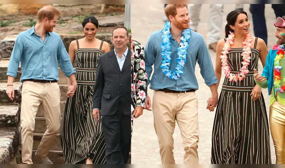 Meghan Markle enternece al presumir su pancita de embarazada [VIDEO]