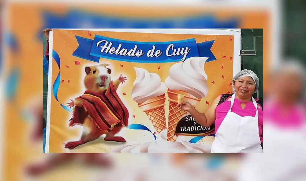 Helado de cuy - Ecuador