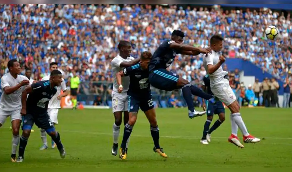 Emelec y LDU de Quito igualaron 1-1 en final de ida de la Serie A de Ecuador 