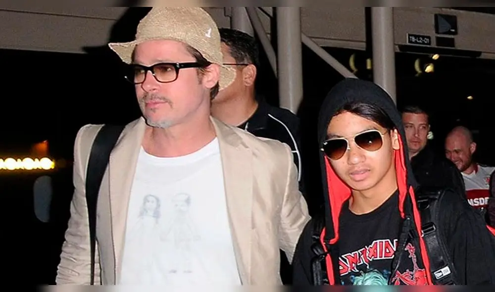 Brad Pitt estaría sufriendo por el distanciamiento de su hijo Maddox 