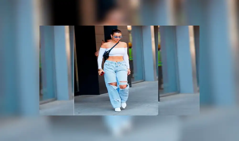 Jeans de pierna ancha regresan para quedarse en tu clóset