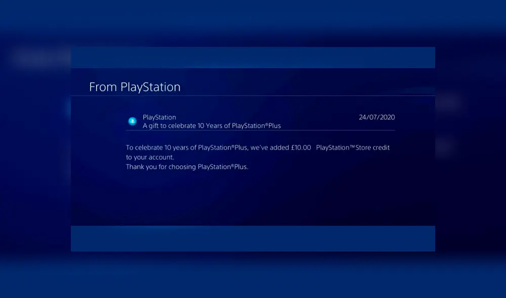 Usuarios de Reddit reportaron esta sorpresa de Sony. Foto: Reddit.