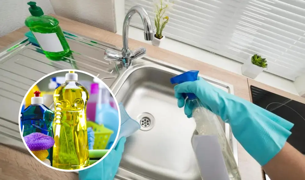 Conoce cómo limpiar y dejar brilloso el fregadero de la cocina usando un solo ingrediente. Foto: composición LR/Induquim/Diario As