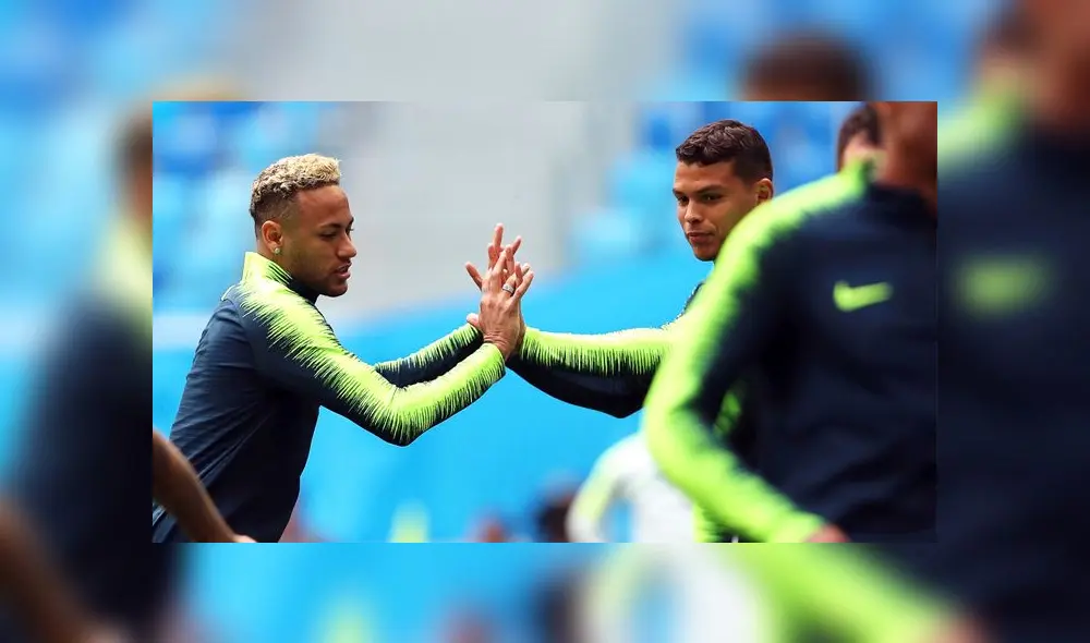 Thiago Silva revela que Neymar lo insultó en el partido con Costa Rica Thiago Silva revela que Neymar lo insultó en el partido con Costa Rica