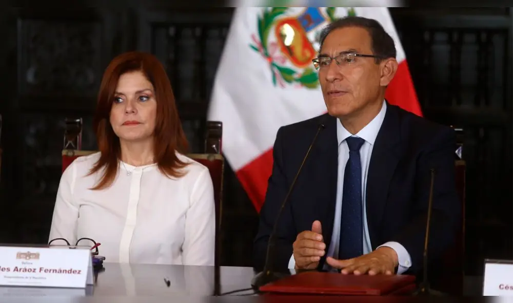 Renuncia Mercedes Aráoz: ¿A quién le encargaría Vizcarra el despacho de la presidencia?