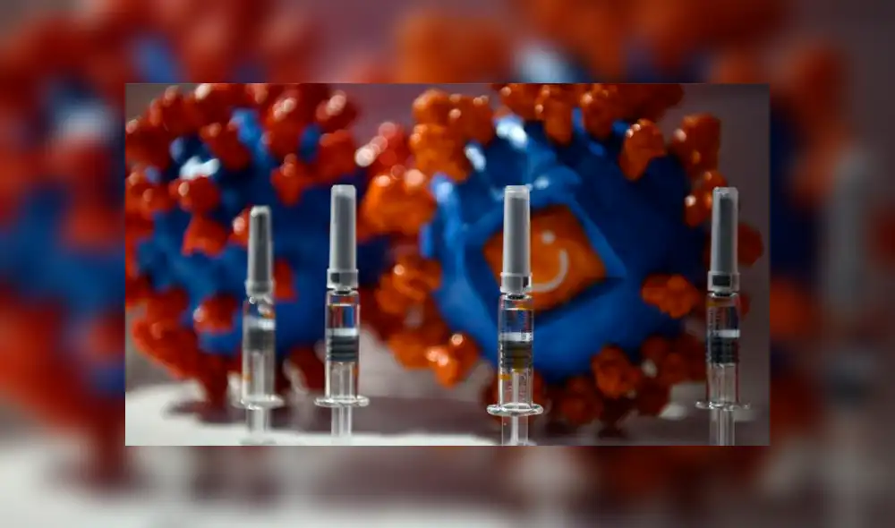 Dos compañías farmacéuticas chinas exhibieron por primera vez en una feria comercial sus potenciales vacunas contra el coronavirus. Foto: AFP / Noel Celis Dos compañías farmacéuticas chinas exhibieron por primera vez en una feria comercial sus potenciales vacunas contra el coronavirus. Foto: AFP / Noel Celis