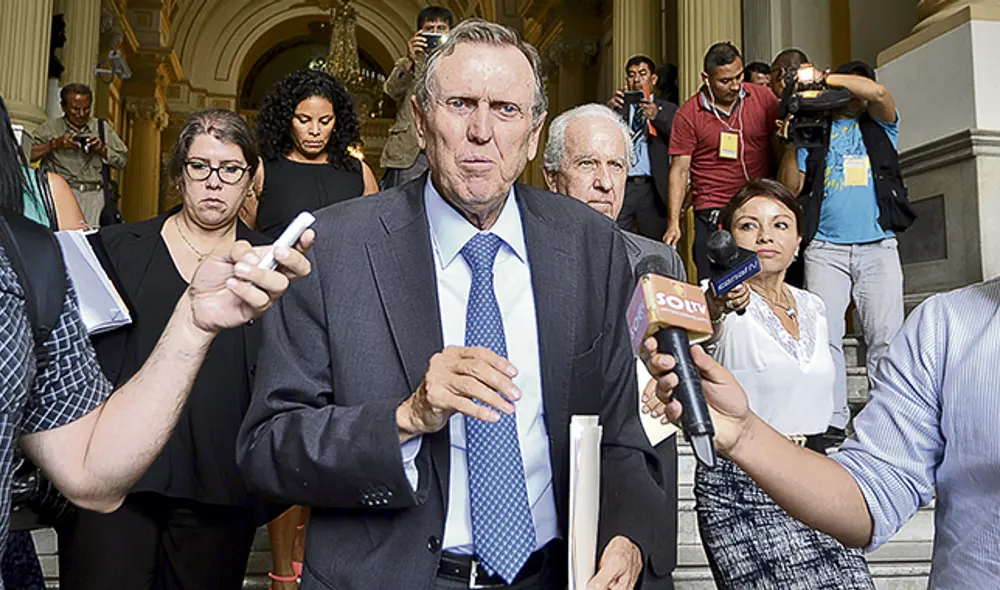 Presionado. Los Humala se quejaron de José Graña por los ataques de su periódico. (Javier Quispe)