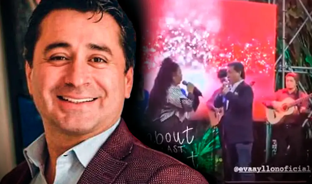 Alfredo Zambrano apareció cantando junto a Eva Ayllón. Foto: composición / La República