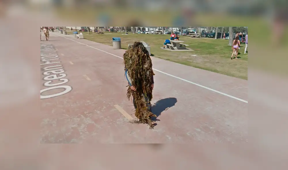 Google Maps: Aterrados quedaron usuarios tras ver al 'Tío cosa' saliendo del mar [FOTOS]