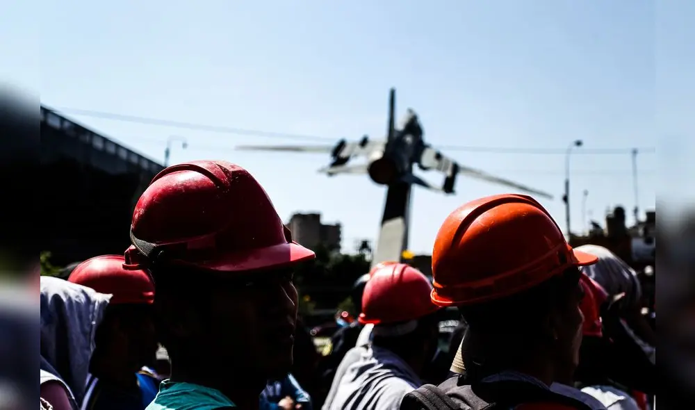  CGTP marcharon contra la reforma laboral [FOTOS]