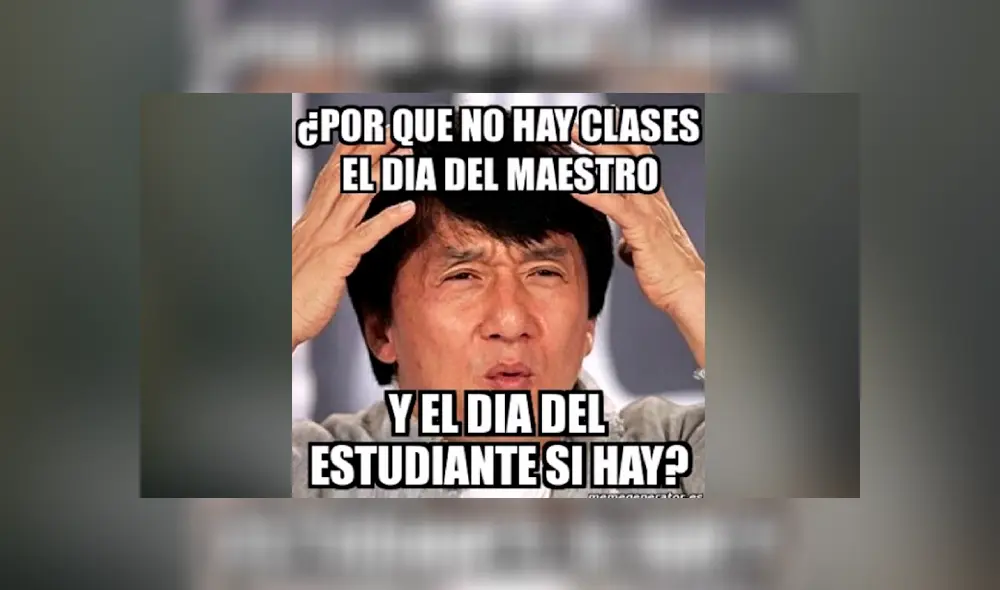 Día del maestro: alumnos recuerdan a sus queridos profesores con graciosos memes
