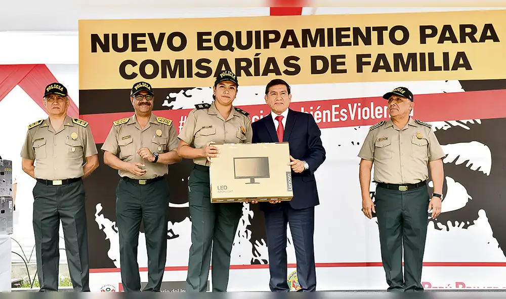 42 mil mujeres víctimas de agresión piden protección a la Policía Nacional 