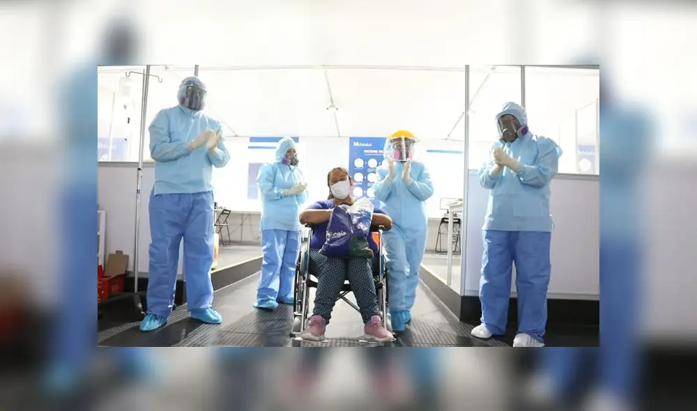 Fotografía de una paciente que fue dada de alta de un centro de salud en Moquegua. (Foto: EsSalud) Fotografía de una paciente que fue dada de alta de un centro de salud en Moquegua. (Foto: EsSalud)