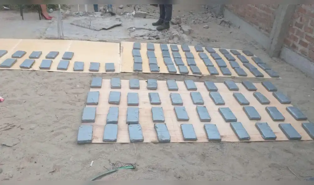Policía incauta 90 kilos de droga en Nuevo Chimbote