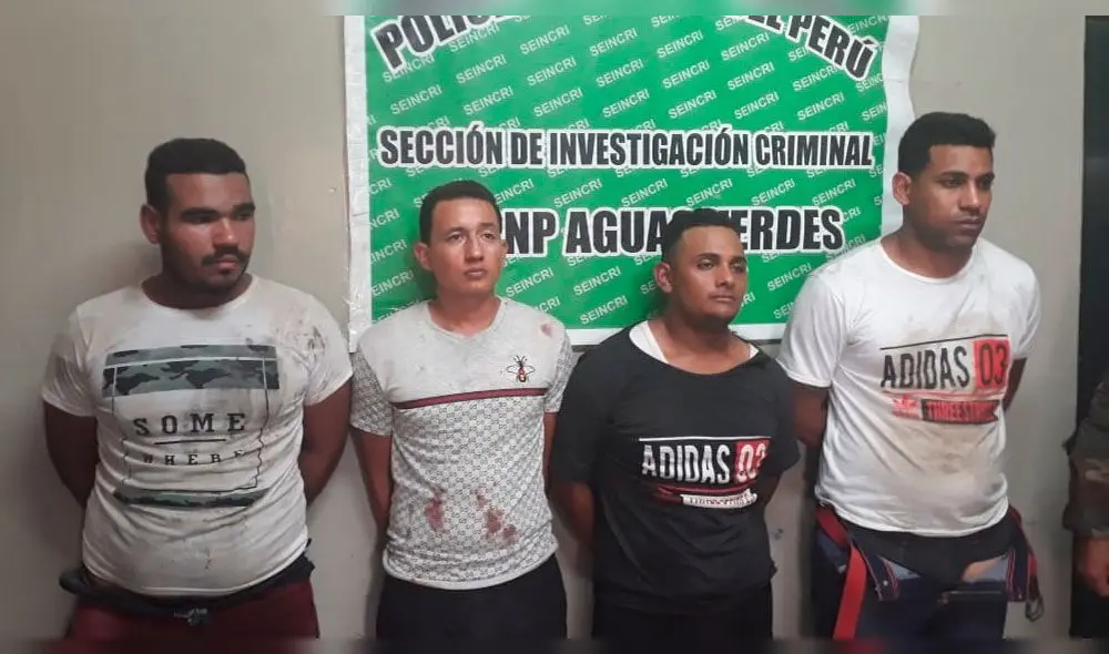 Tumbes: solicitan prisión preventiva para banda de extranjeros