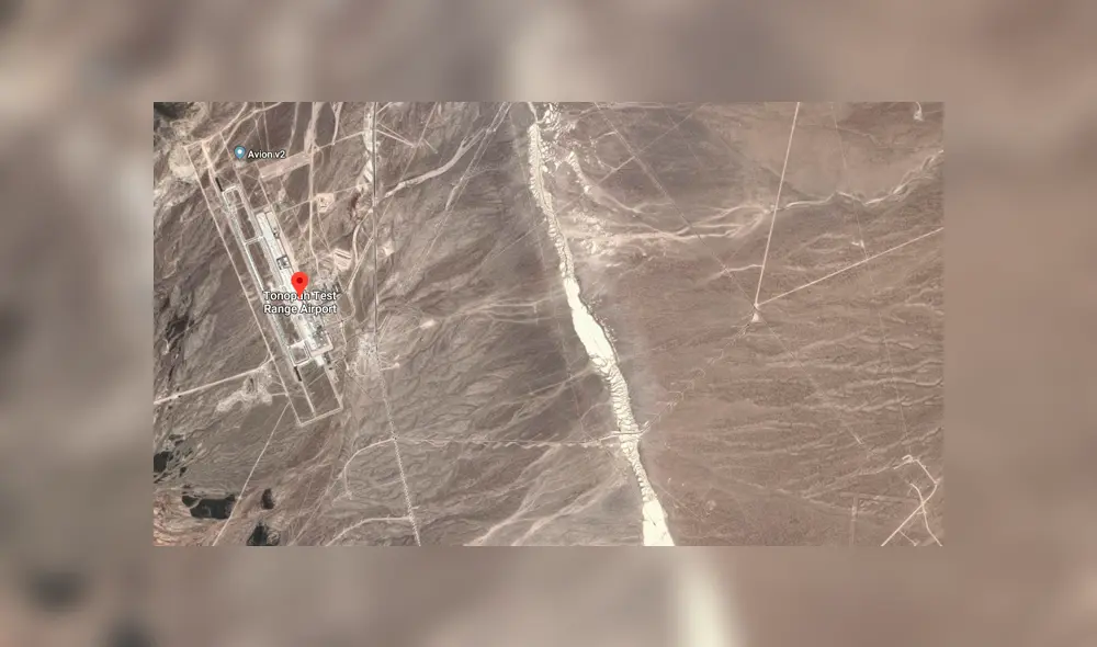 Google Maps quita censura a lugar militar ubicado cerca al Área 51 y así luce [FOTOS]