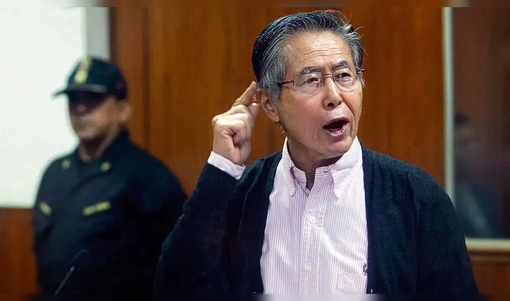 Sala debate comparecencia restringida de Fujimori