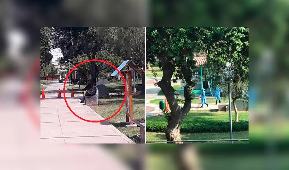 Vecinos temen por la salud del extranjero, así como la de ellos. Foto: Facebook/Composición. Vecinos temen por la salud del extranjero, así como la de ellos. Foto: Facebook/Composición.