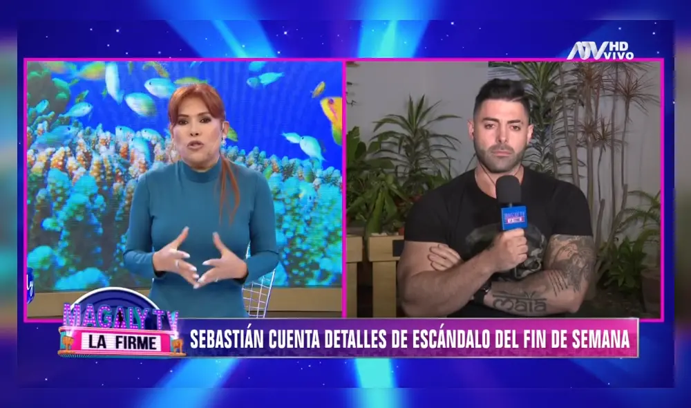 El exchico reality teme por su vida, ya que hinchas de Sporting Cristal lo vienen amenazando. Foto: captura ATV