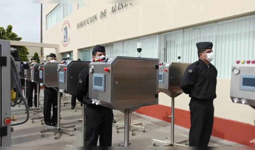 Marina de Guerra del Perú realiza ceremonia para entregar los primeros 30 respiradores “Samay” / Crédito: Karla Cruz/URPI-GLR