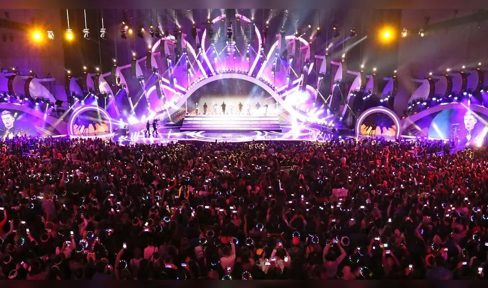 Quinta Vergara en la noche del Festival de Viña del Mar Quinta Vergara en la noche del Festival de Viña del Mar