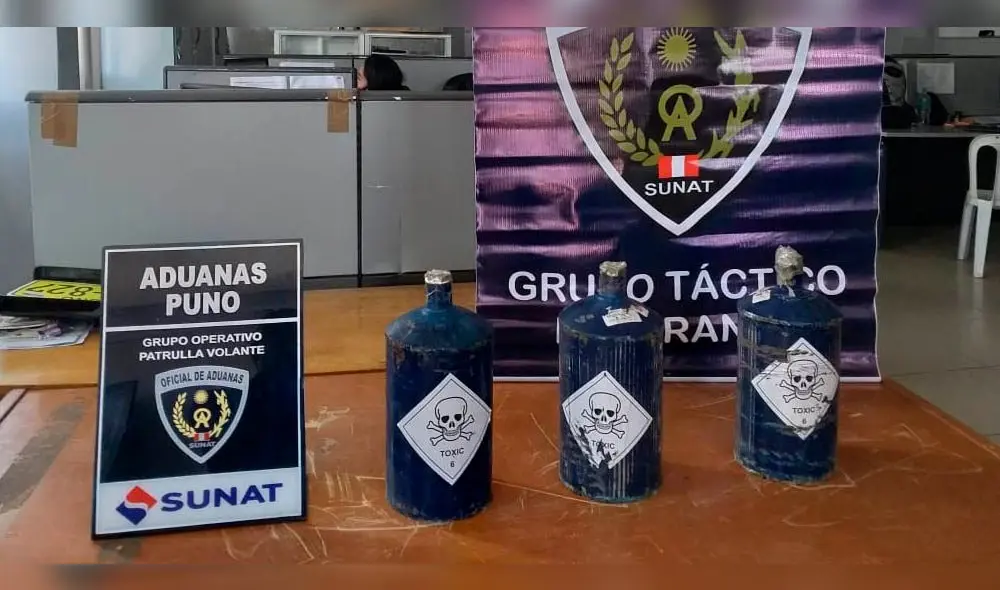 Puno: Incautan carga de mercurio valorizado en S/ 300 mil proveniente de Bolivia Puno: Incautan carga de mercurio valorizado en S/ 300 mil proveniente de Bolivia