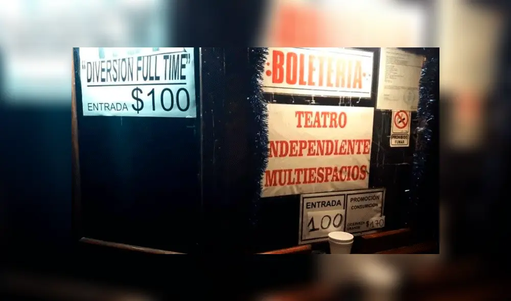 Teatro Independiente en Buenos Aires, Argentina.