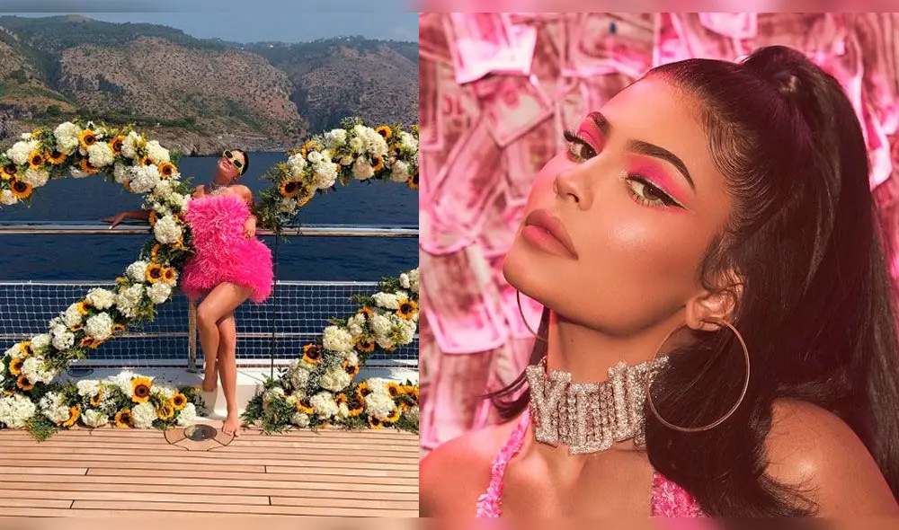 Kylie Jenner presume su lujoso cumpleaños en un yate Kylie Jenner presume su lujoso cumpleaños en un yate