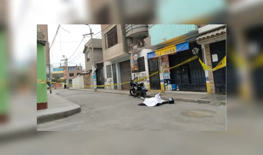 Según testigos, tres sujetos armados habrían acabado con la vida del joven colombiano de 28 años. (Foto: GLR - URPI)