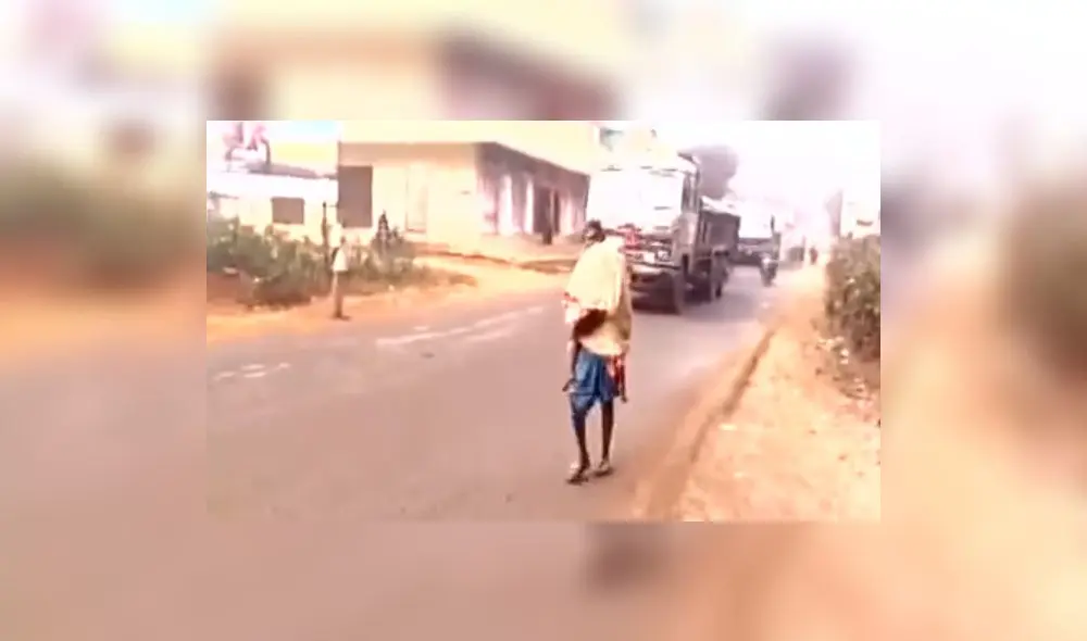 YouTube: hombre carga el cadáver de su hija 15 kilómetros por falta de recursos | VIDEO YouTube: hombre carga el cadáver de su hija 15 kilómetros por falta de recursos | VIDEO