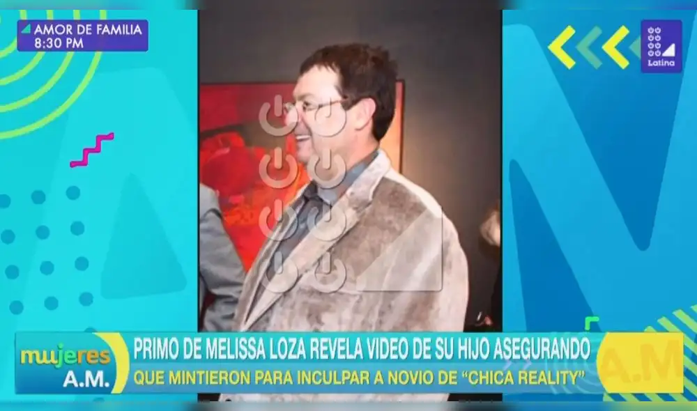 Familiar de Melissa Loza habla sobre su presunta relación con las drogas