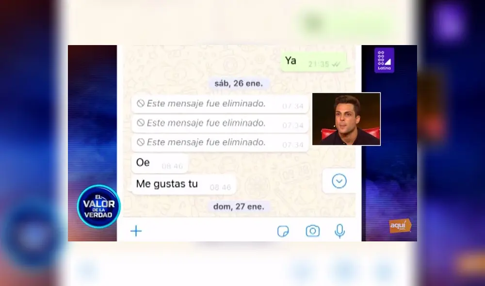 Nicola Porcella reveló que Claudia Meza le declaró su amor tras 'fiesta del terror'